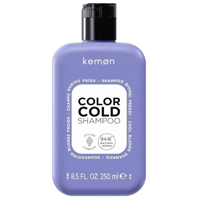 Kemon Color Cold – Hair Treatment Shampoo Unisex, Neutralizing, 250 ml