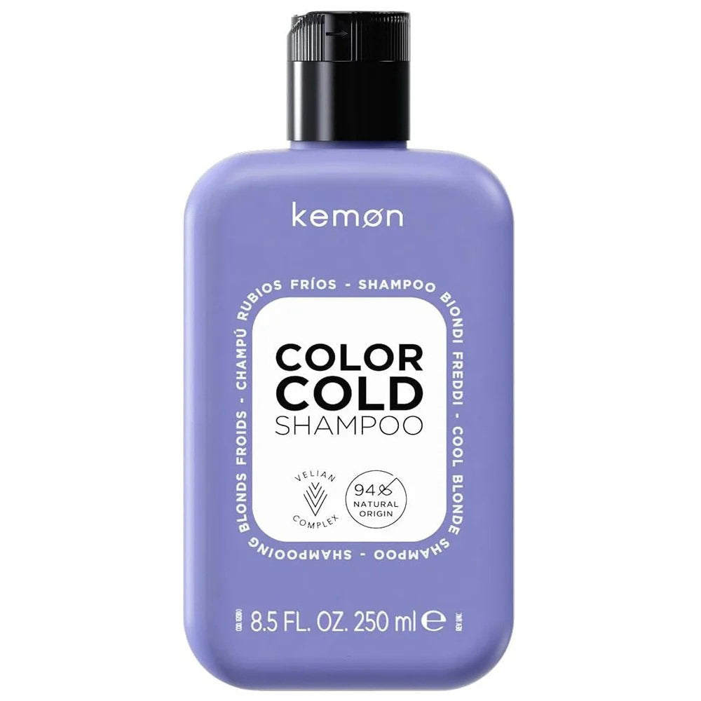 Kemon Color Cold – Hair Treatment Shampoo Unisex, Neutralizing, 250 ml