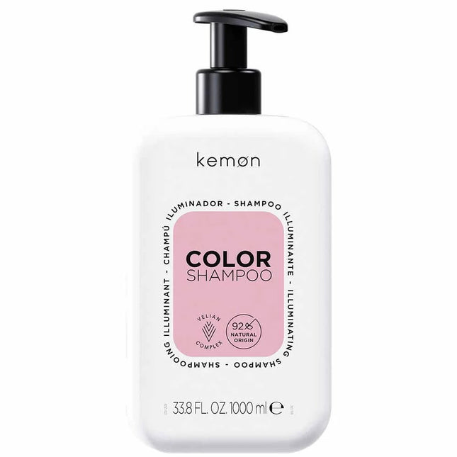 Kemon Color – Hair Treatment Shampoo Unisex, Shine, For Coloured Hair, 1000 ml