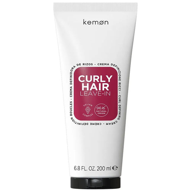 Kemon Curly Hair – Hair Leave-In Conditioner for Women, Hydrating, 200 ml