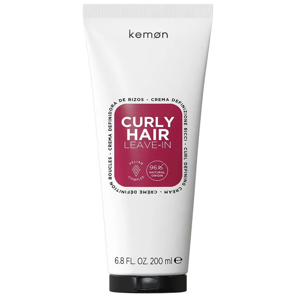 Kemon Curly Hair – Hair Leave-In Conditioner for Women, Hydrating, 200 ml