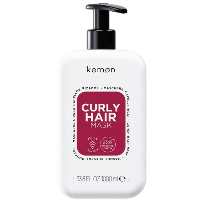 Kemon Curly Hair – Hair Shampoo Unisex, Hydrating, 1000 ml
