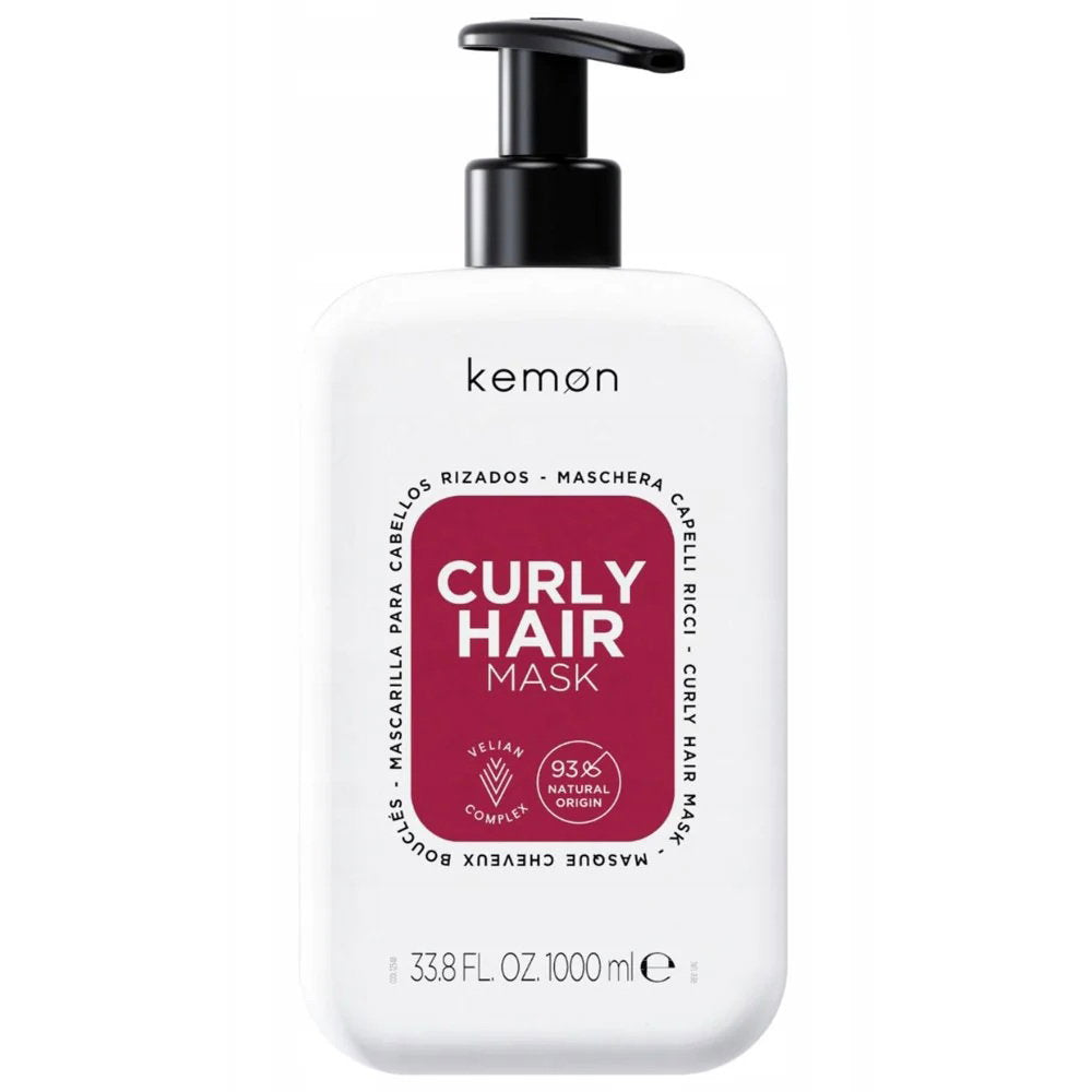 Kemon Curly Hair – Hair Treatment Cream Mask for Women, 1000 ml