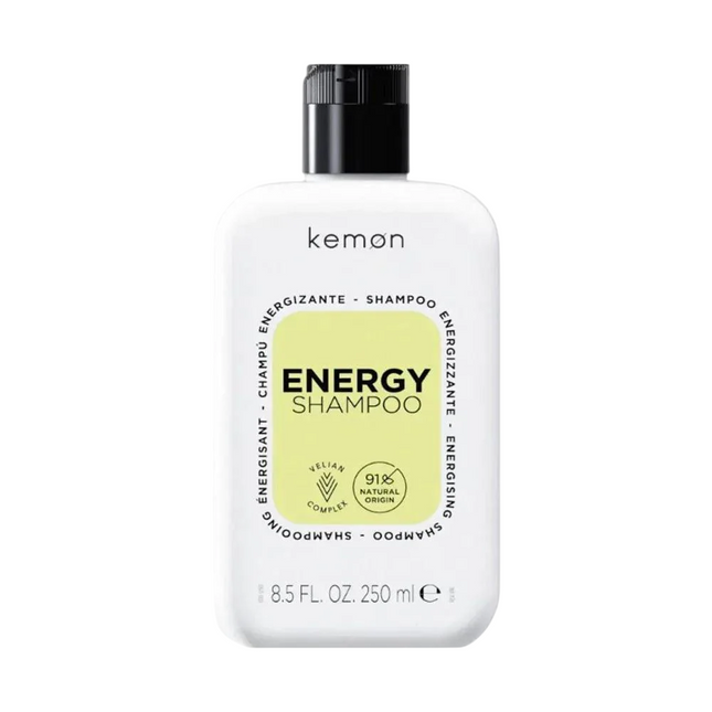 Kemon Energy – Hair Shampoo Unisex, Energizing, 250 ml