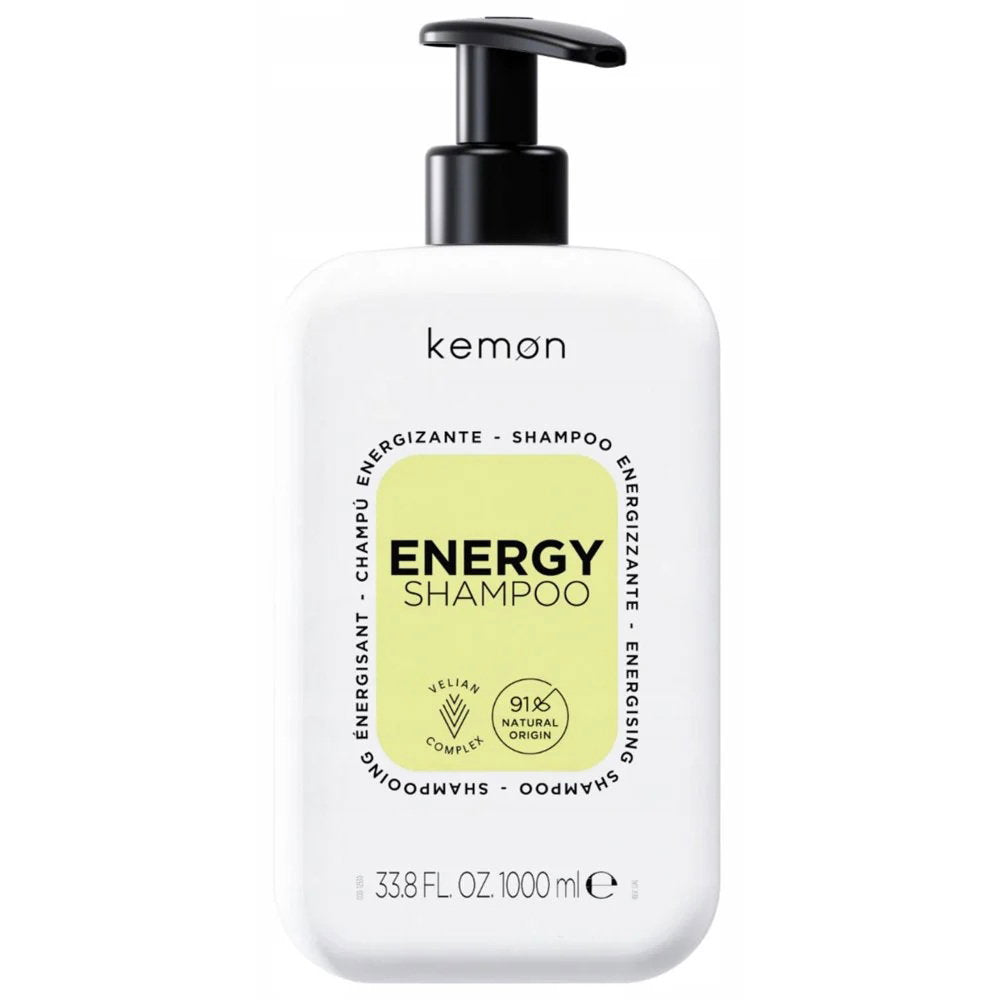 Kemon Energy Treatment – Hair Treatment Conditioner Unisex, Strengthening, For Fragile Hair, 1000 ml