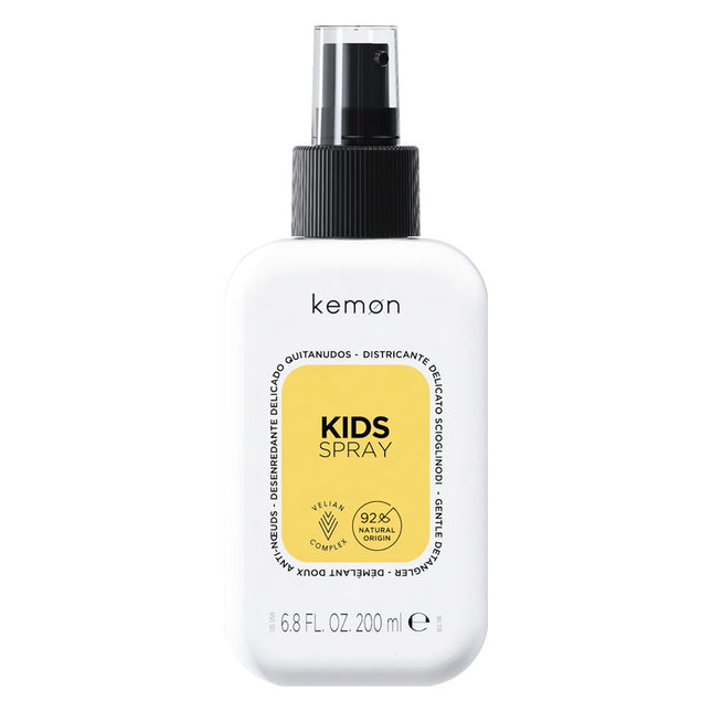 Kemon Kids Spray – Hair Leave-In Balm Spray for Children, Detangling, 200 ml