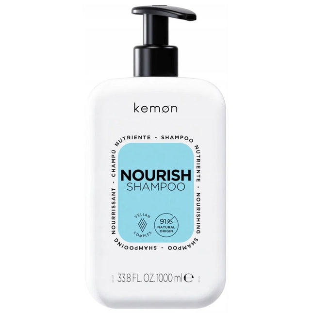 Kemon Nourish Nourishing – Hair Shampoo Unisex, Hydrating, 1000 ml