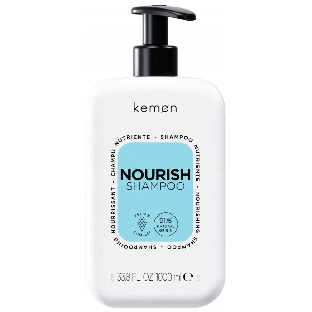 Kemon Nourish Nourishing – Hair Shampoo Unisex, Hydrating, 1000 ml