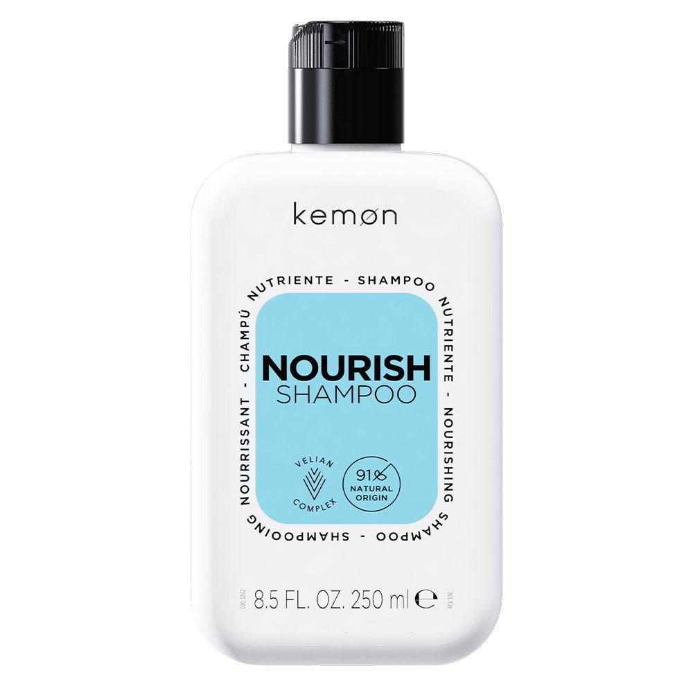 Kemon Nourish Nourishing – Hair Treatment Shampoo for Women, Dry, 250 ml