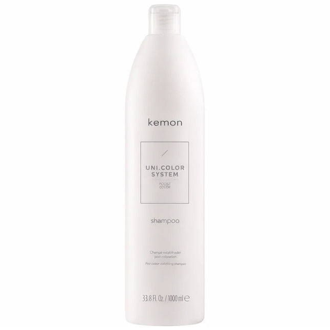 Kemon Uni. Color System – Hair Treatment Shampoo Unisex, Shine, For Coloured Hair, 1000 ml