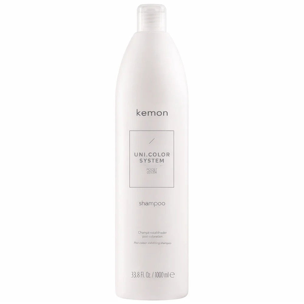 Kemon Uni. Color System – Hair Treatment Shampoo Unisex, Shine, For Coloured Hair, 1000 ml