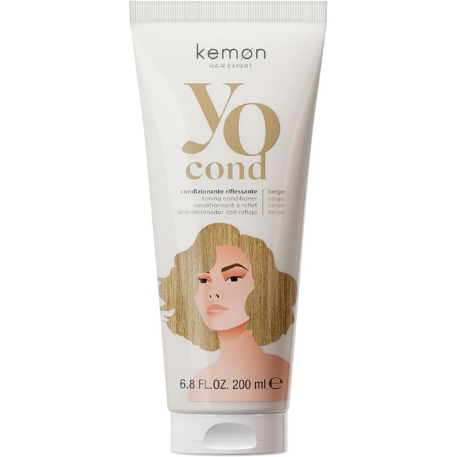 Kemon Yo Beige Coloring – Hair Colour Conditioner Unisex, 200 ml