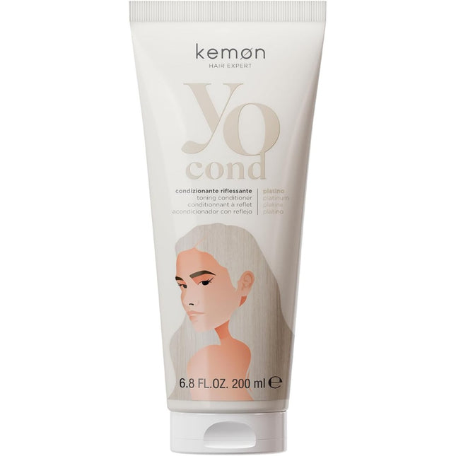 Kemon Yo Platino Coloring – Hair Colour Conditioner Unisex, 200 ml