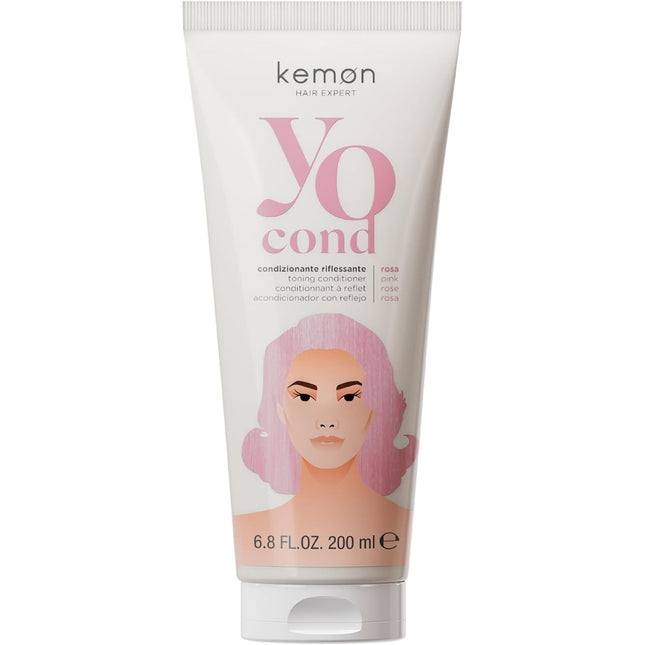 Kemon Yo Rosa Coloring – Hair Colour Conditioner Unisex, 200 ml