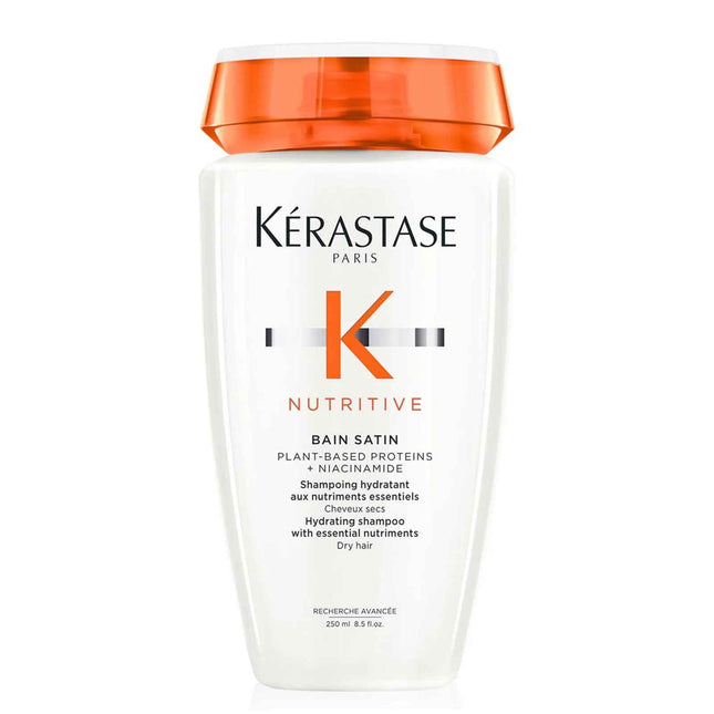 Kerastase Nutritive Bain Satin – Hair Shampoo for Women, Hydrating, 250 ml