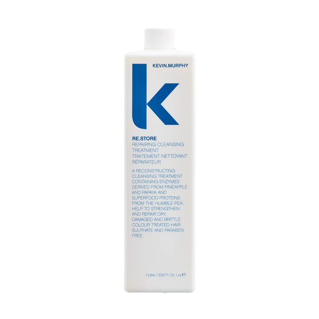 Kevin Murphy Re Store Pineapple and Papaya Enzymes Extracts – Hair Treatment Shampoo for Women, For Repairing, 1000 ml