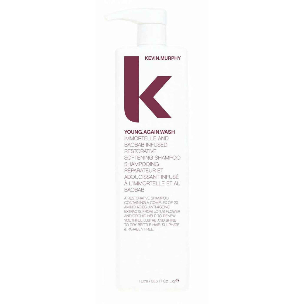 Kevin Murphy Young Again – Hair Shampoo for Women, For Hydration, 1000 ml