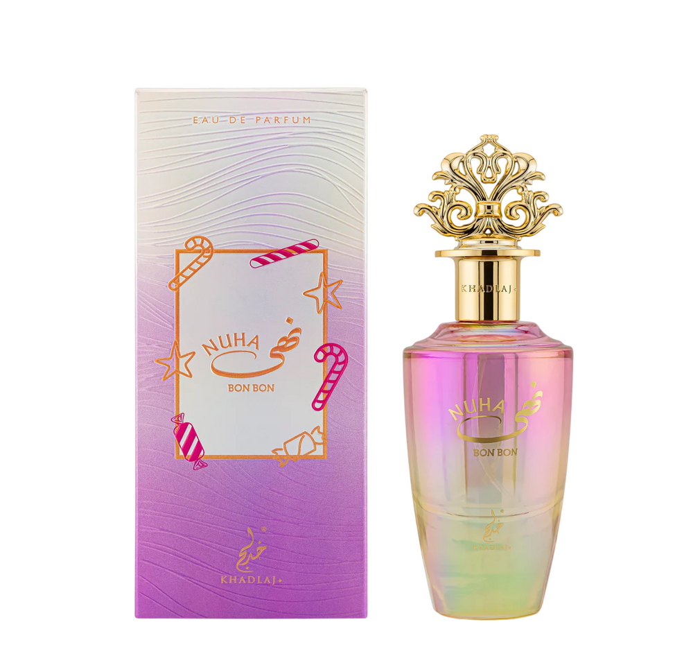 Khadlaj Nuha Bon Bon – Eau de Parfum for Women, 85 ml