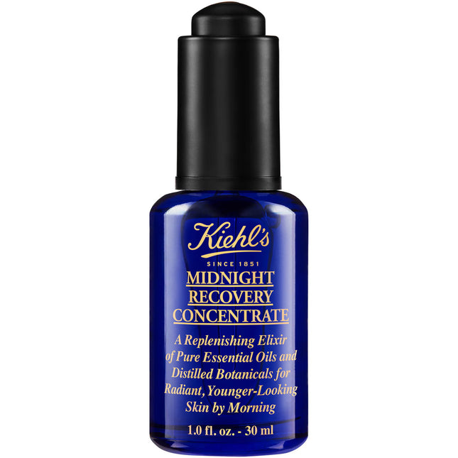 Kiehl`s Kiehl's Midnight Recovery Concentrate Replenishing Night – Oil for Women, Face, 30 ml