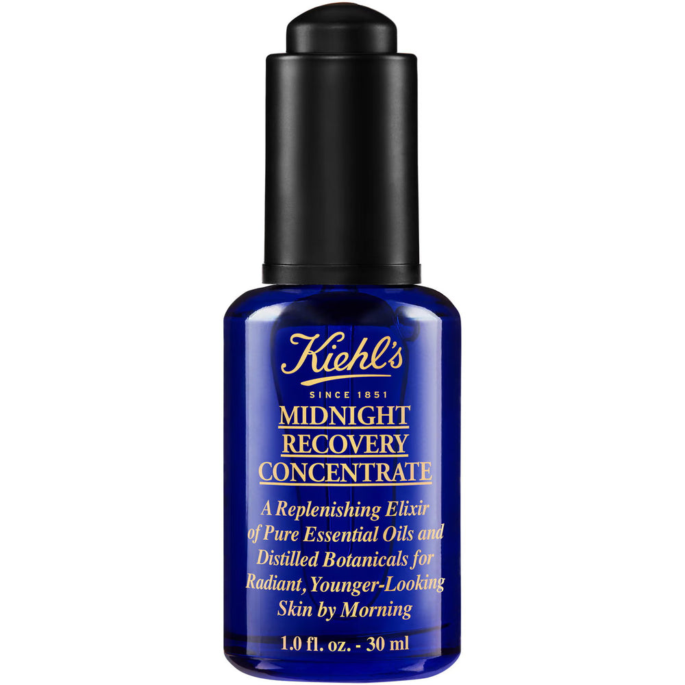 Kiehl`s Kiehl's Midnight Recovery Concentrate Replenishing Night – Oil for Women, Face, 30 ml
