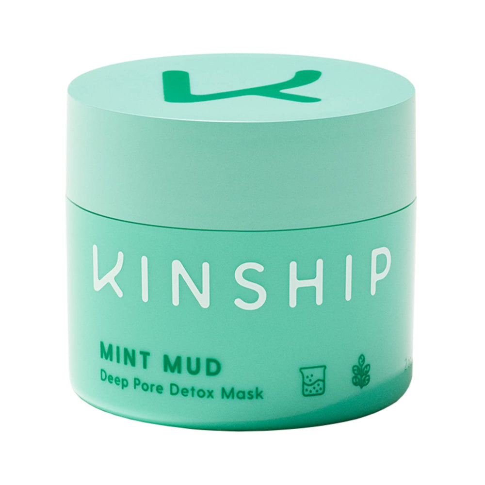 Kinship Mint Mud Deep Pore Detox Balancing – Mud Mask for Women, For Face, 57 g