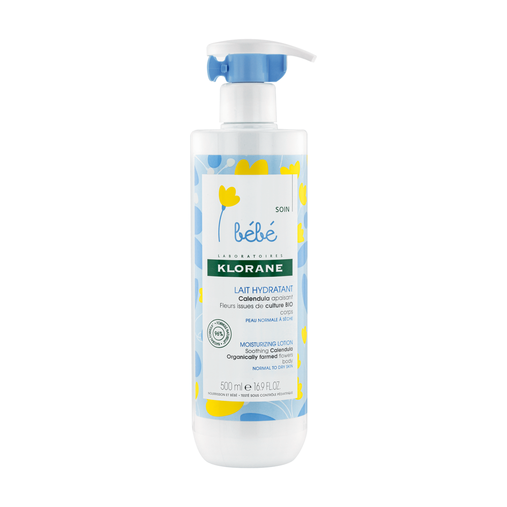 Klorane Baby Calendula Moisturising – Body Milk for Children, 500 ml