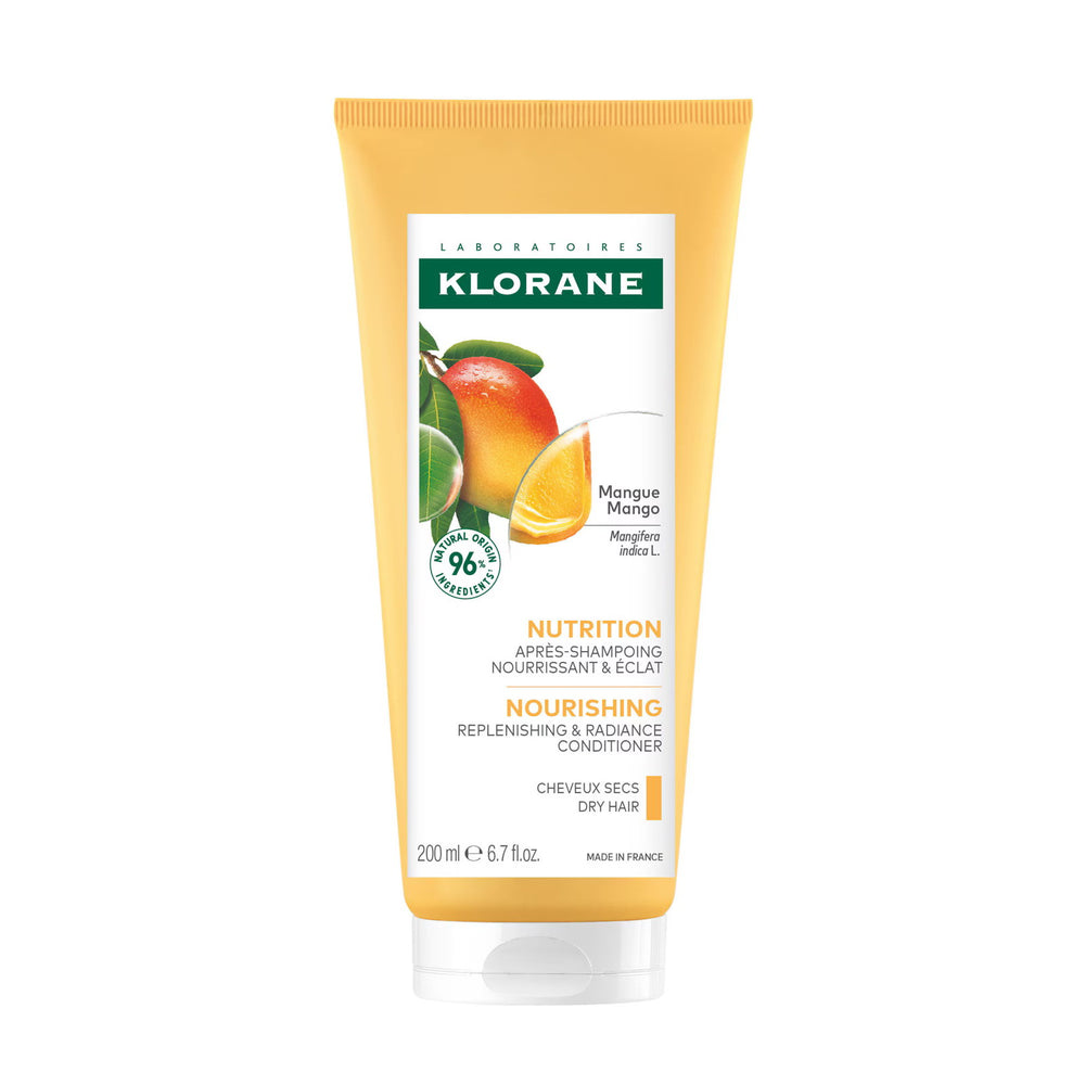 Klorane Mango Butter Nutrition Mango – Hair Conditioner for Women, For Nourishing, 200 ml