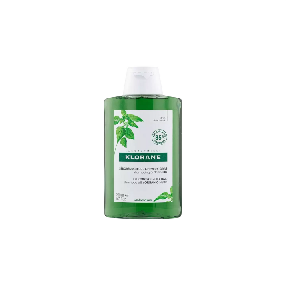 Klorane Nettle – Hair Shampoo Unisex, Oil Control, 200 ml