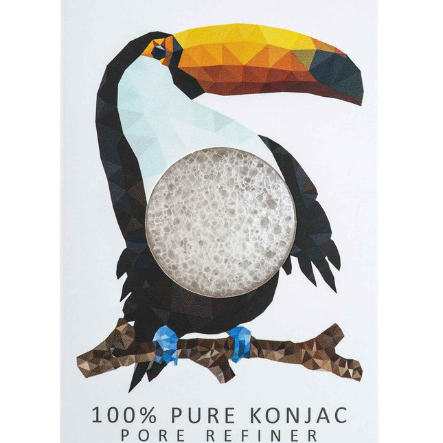 Konjac Rainforest Toucan – Makeup Sponge for Women