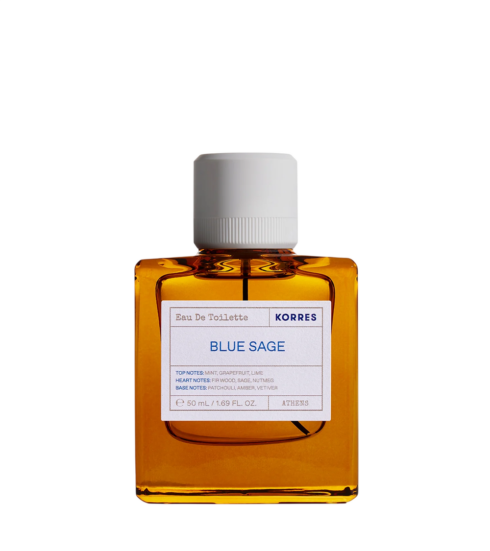 Korres Blue Sage – Eau de Toilette for Men, 50 ml