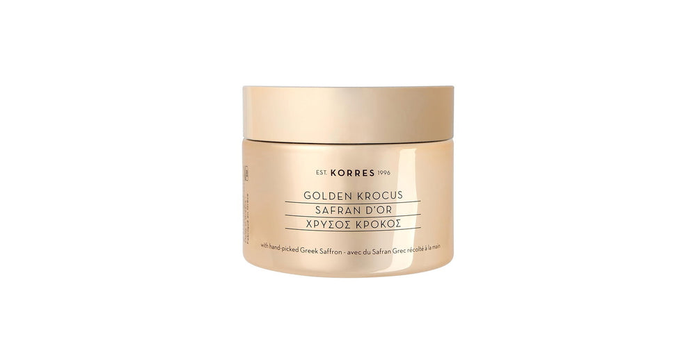 Korres Golden Krocus Plumping – Cream for Women, For Face & Neck, 50 ml