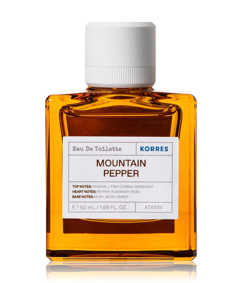 Korres Mountain Pepper – Eau de Toilette Unisex, 100 ml