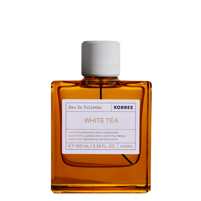 Korres White Tea – Eau de Toilette Unisex, 100 ml