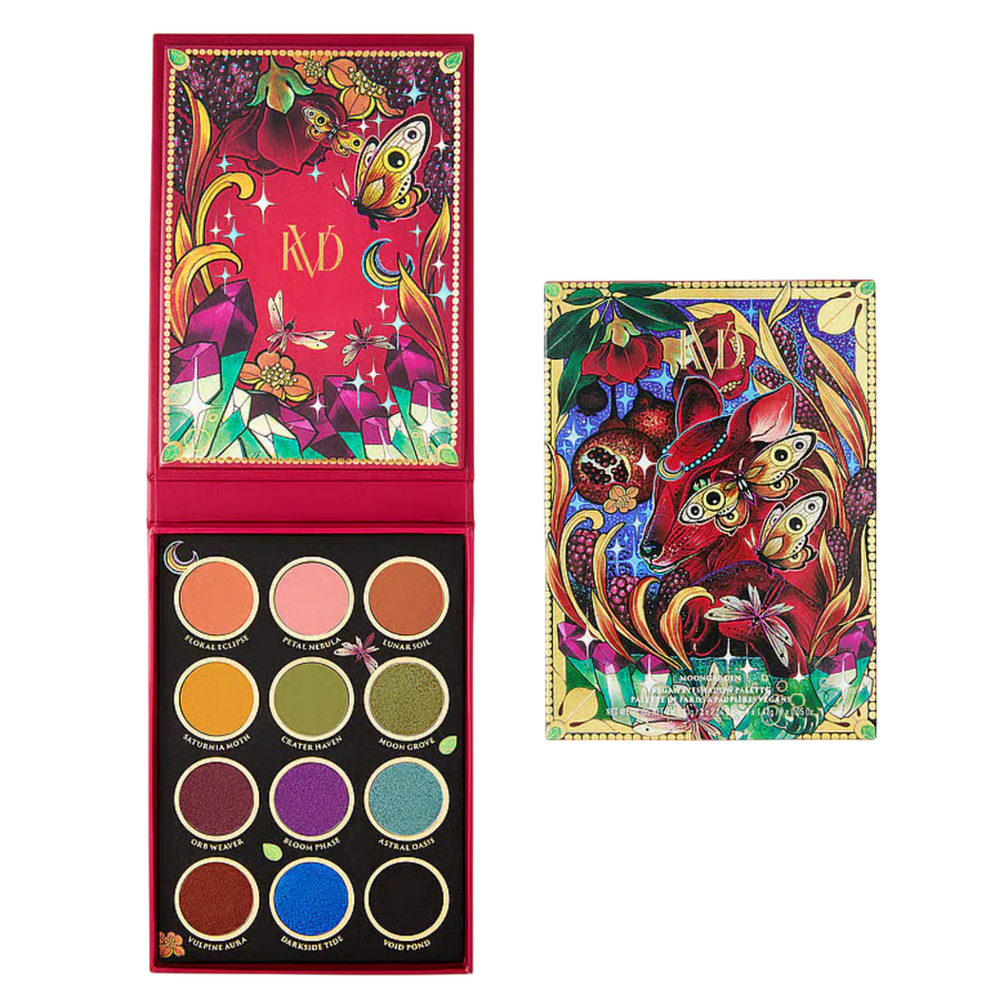 Kat Von D Moongarden – Eyeshadow Palette for Women, Lunar, 8 Shades, 16.17 g