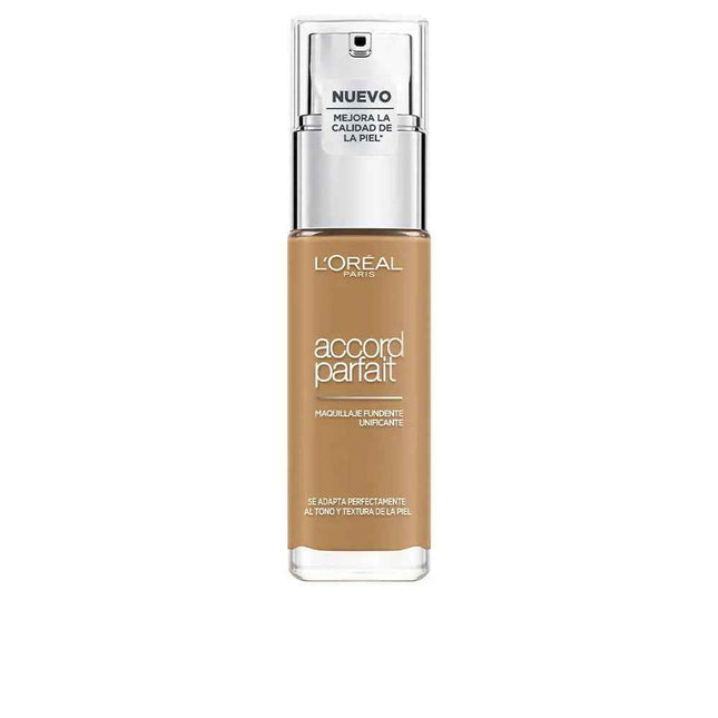 L`Oreal Paris L'Oreal Paris Accord Parfait – Liquid Foundation for Women, 10 D/W, Deep Golden, 30 ml