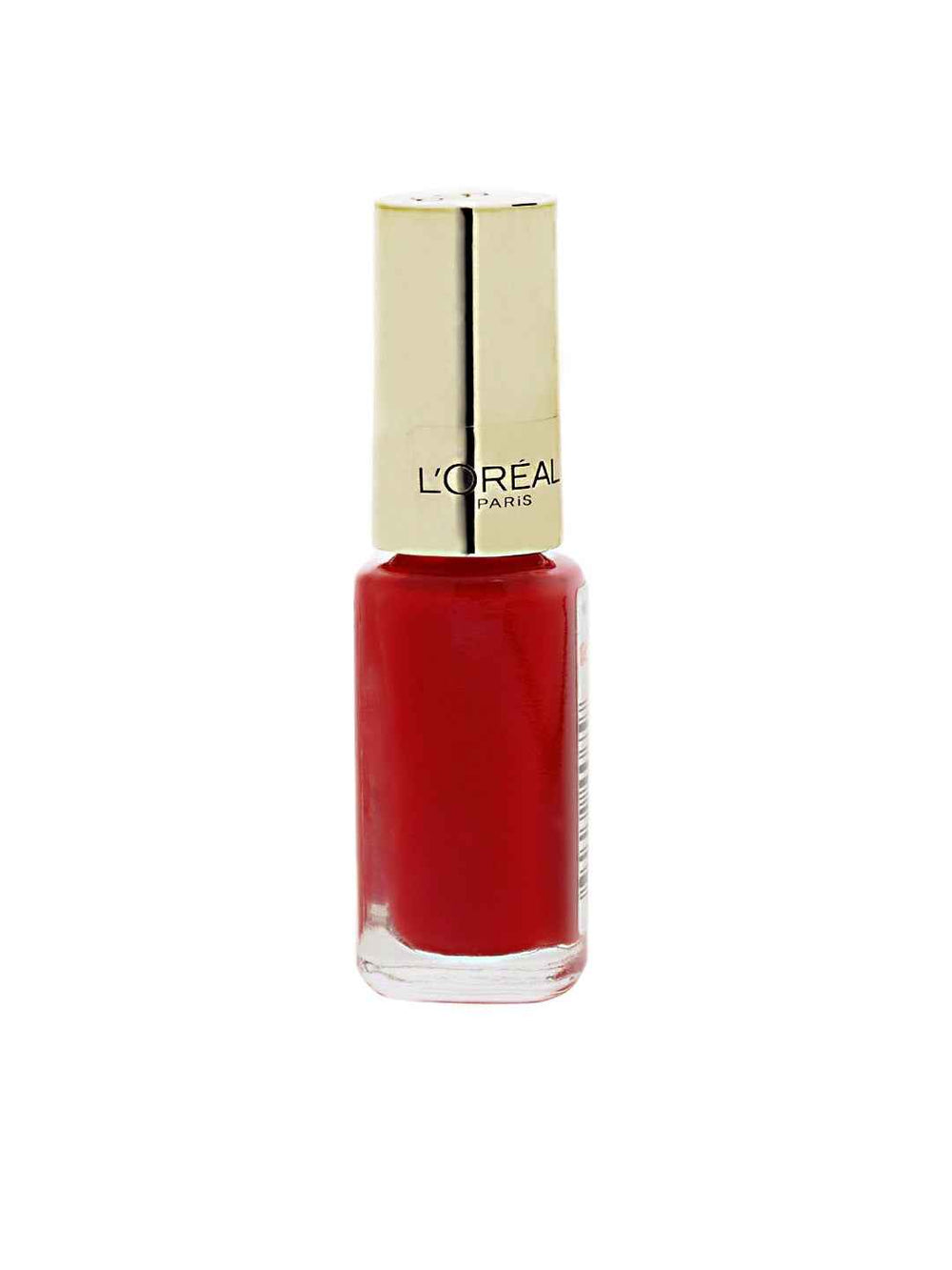 L`Oreal Paris L'Oreal Paris Color Riche Le Vernis – Nail Polish for Women, 408, Exquisite Scarlet, 5 ml