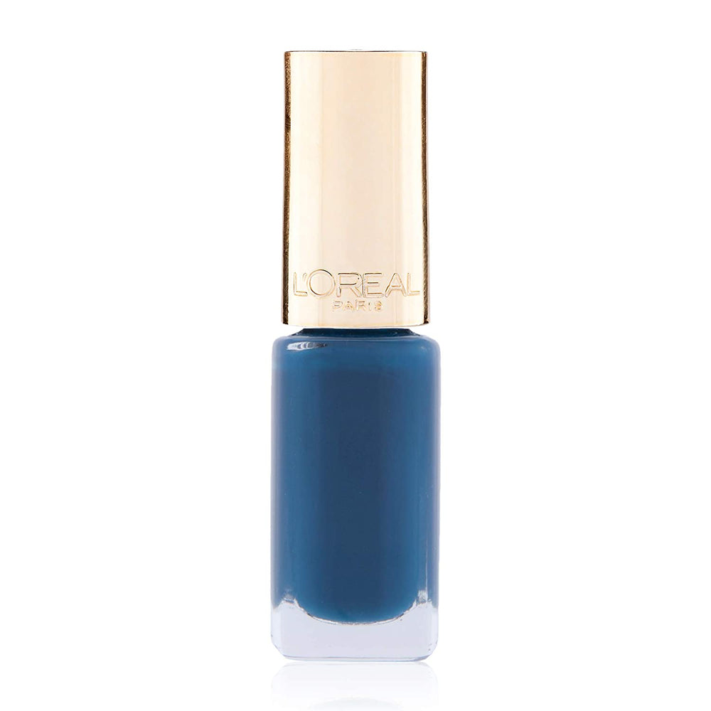 L`Oreal Paris L'Oreal Paris Color Riche Le Vernis – Nail Polish for Women, 615, Blue Fashionista, 5 ml
