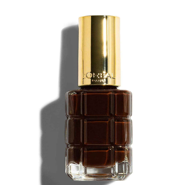 L`Oreal Paris L'Oreal Paris Color Riche Vernis A L'Huile – Nail Polish for Women, B25, Cuir Chocolate, 13.5 ml