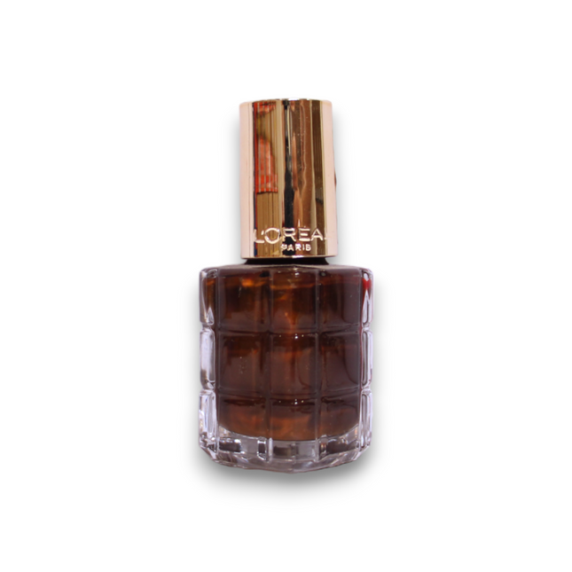 L`Oreal Paris L'Oreal Paris Color Riche Vernis A L'Huile – Nail Polish for Women, B25, Cuir Chocolate, 13.5 ml