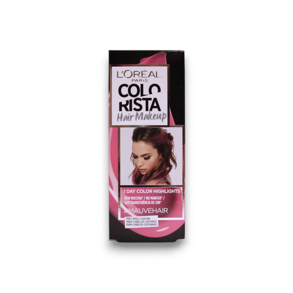 L`Oreal Paris L'Oreal Paris Colorista Hair Makeup – Semi-Permanent Hair Dye for Women, #MAUVEHAIR, 30 ml