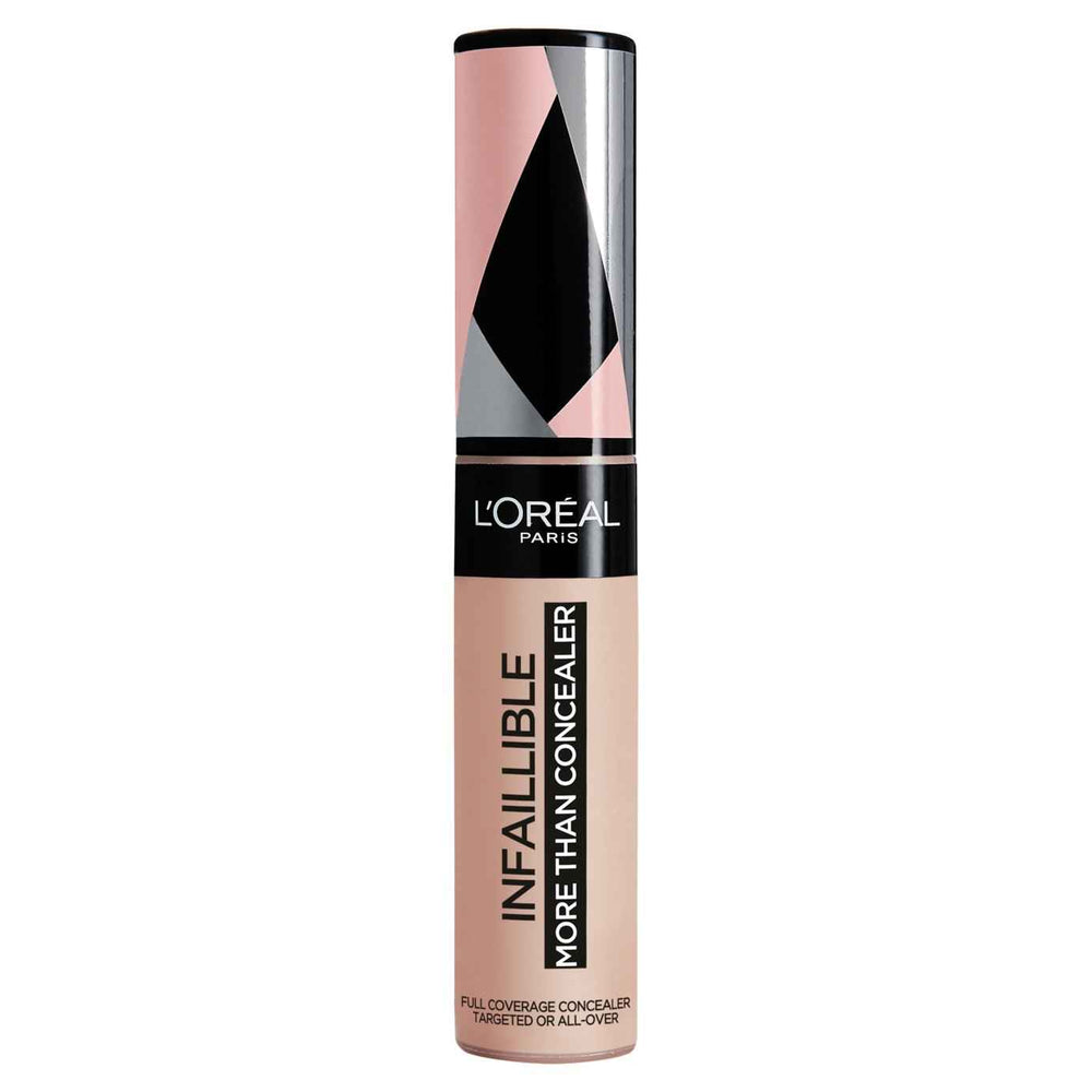 L`Oreal Paris L'Oreal Paris Infaillible More Than Concealer Full Cover – Cream Concealer for Women, 323, Fawn, 11 ml