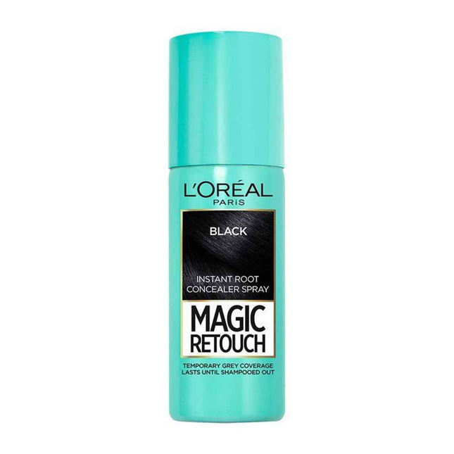 L`Oreal Paris L'Oreal Paris Magic Retouch – Root Touch-Up Spray for Women, Black, 75 ml
