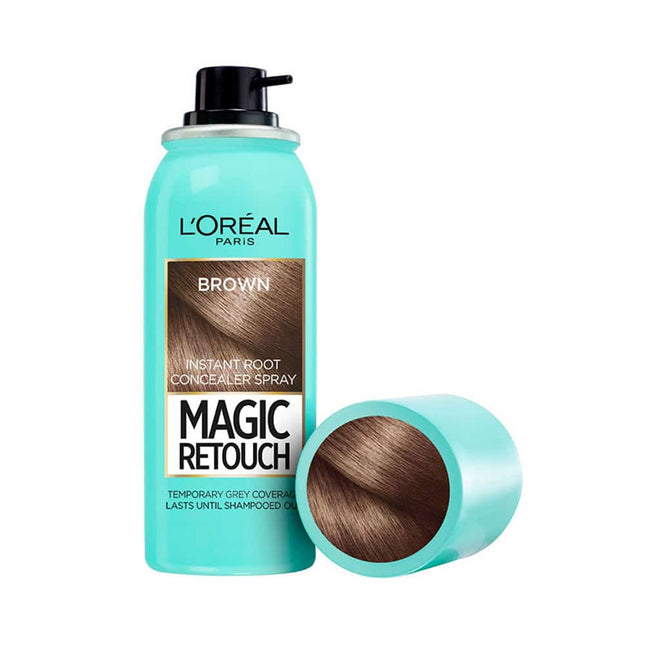 L`Oreal Paris L'Oreal Paris Magic Retouch – Root Touch-Up Spray for Women, Brown, 75 ml
