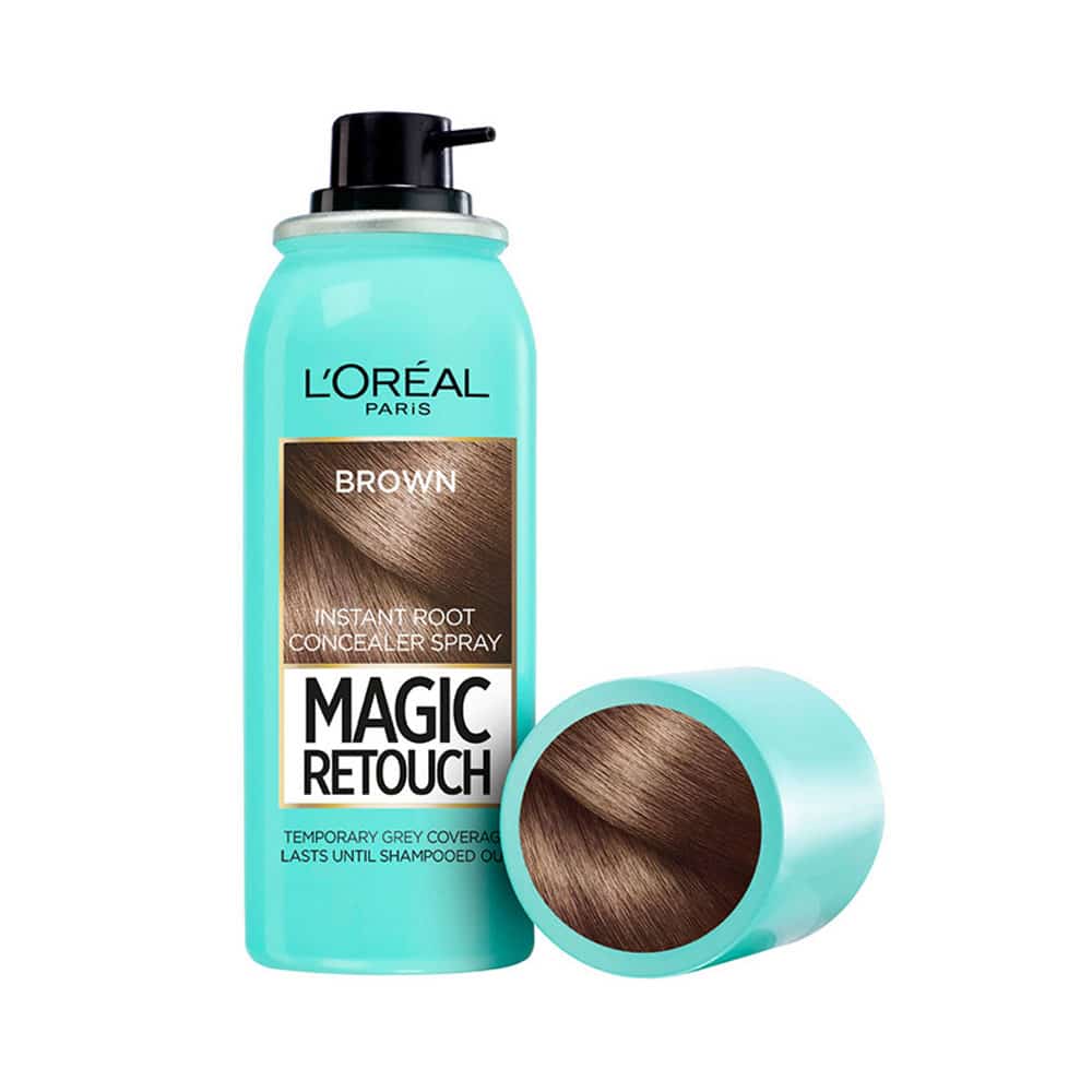 L`Oreal Paris L'Oreal Paris Magic Retouch – Root Touch-Up Spray for Women, Brown, 75 ml