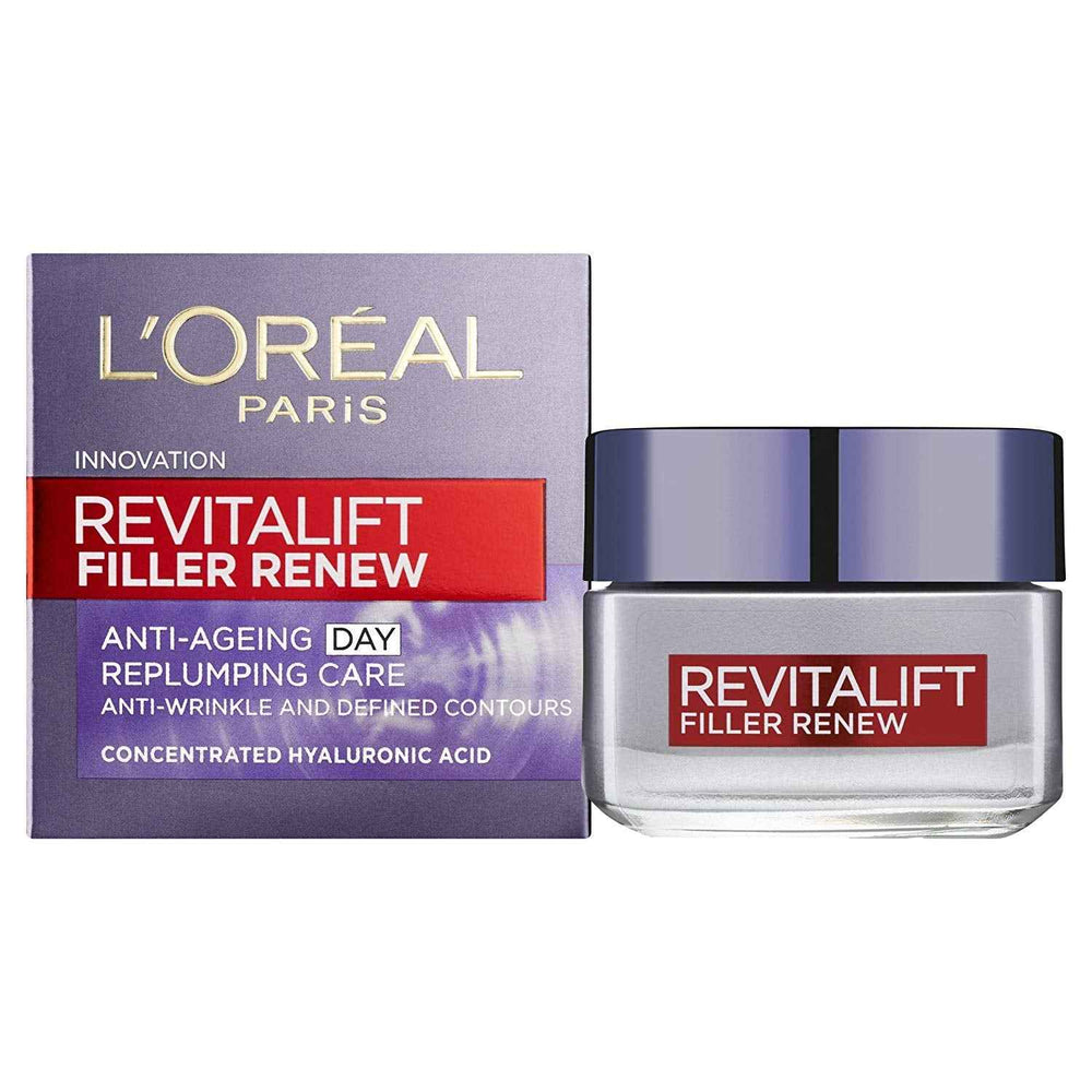 L`Oreal Paris L'Oreal Paris Revitalift Filler Anti-Ageing – Cream for Women, For Face, 50 ml