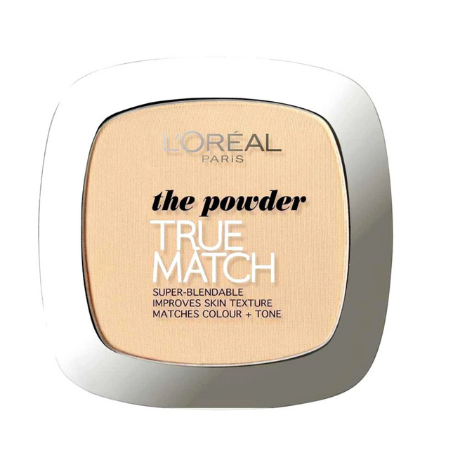 L`Oreal Paris L'Oreal Paris True Match Super Blendable – Compact Powder for Women, 1.R/1.C, Rose Ivory, 9 g