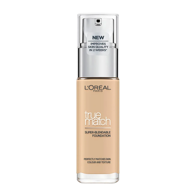 L`Oreal Paris L'Oreal Paris True Match Super-Blendable – Liquid Foundation for Women, 1.5N, Linen, 30 ml
