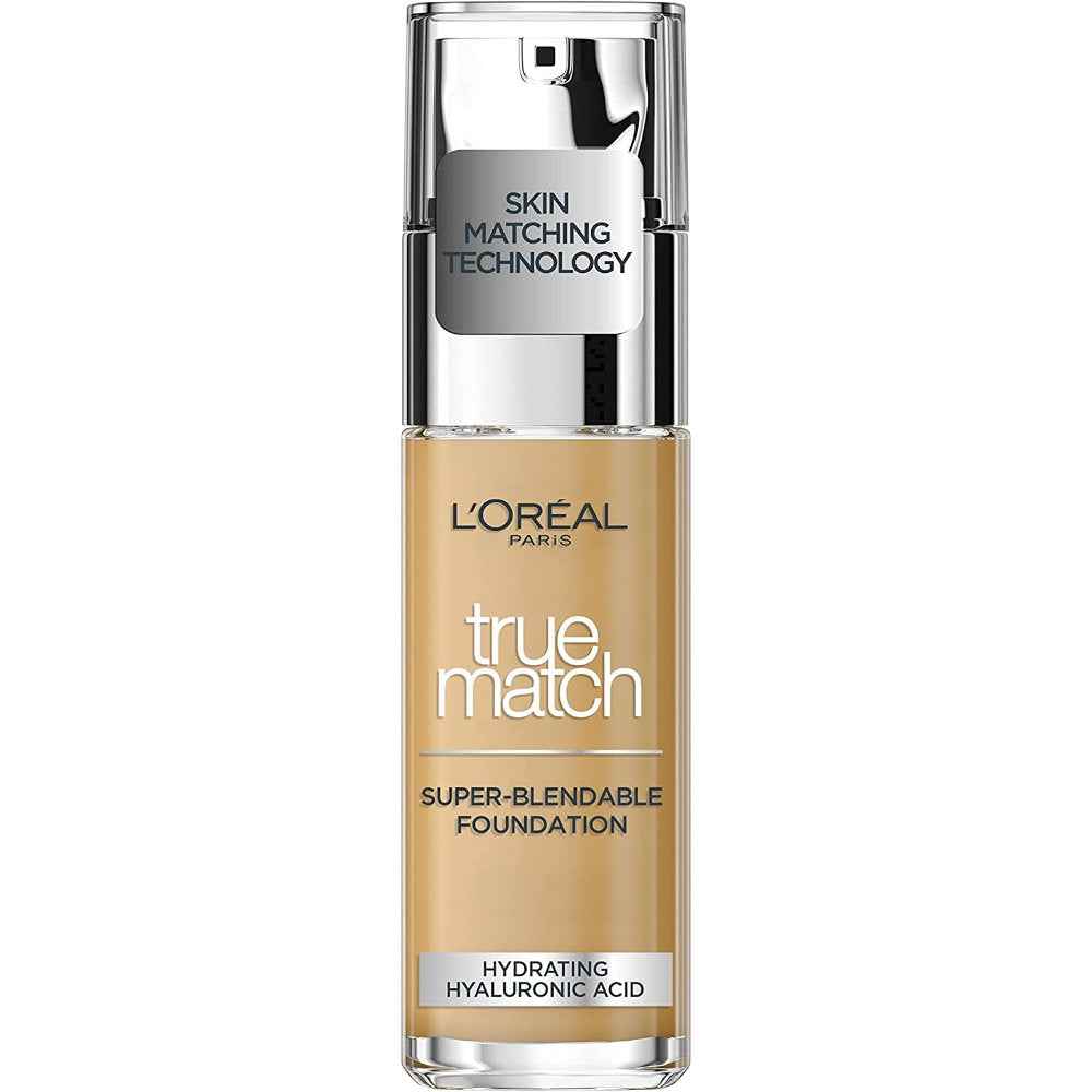 L`Oreal Paris L'Oreal Paris True Match – Liquid Foundation for Women, 7R/7C, Ambre Rose, SPF 17, 30 ml Tester