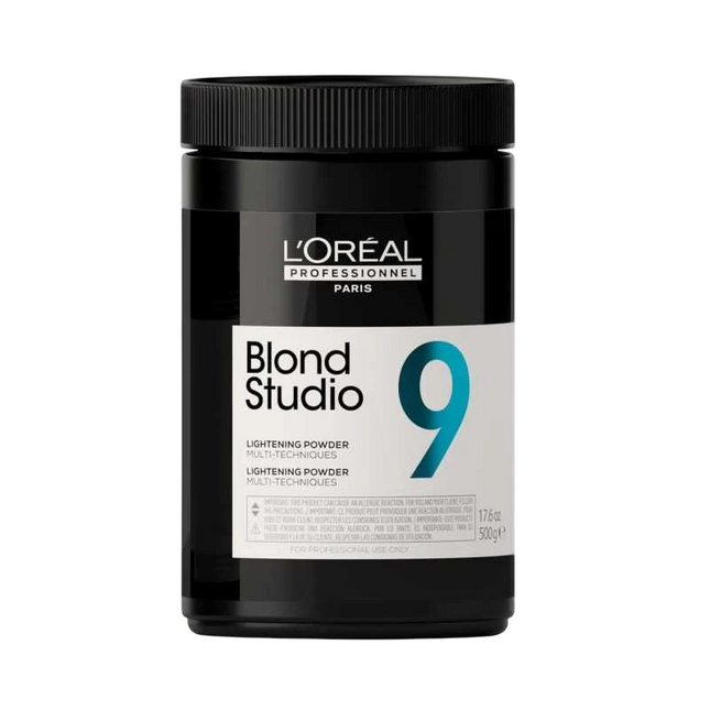 L`Oreal Professionnel L'Oreal Professionnel Blond Studio 9 Lightening – Hair Oxidant Powder for Women, 500 g
