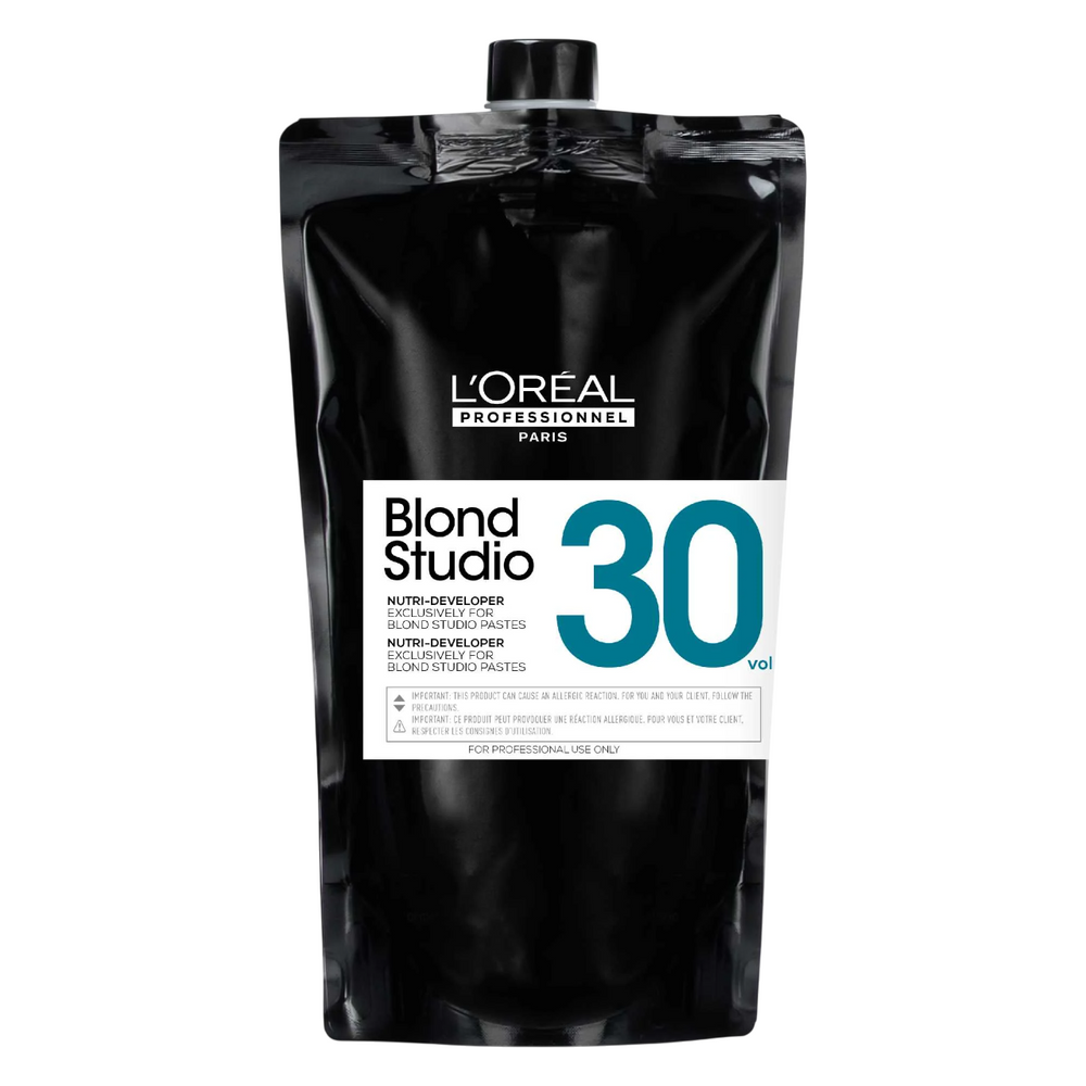 L`Oreal Professionnel L'Oreal Professionnel Blond Studio Nutri-Developer Lightening – Hair Oxidant Cream for Women, 30 vol,…